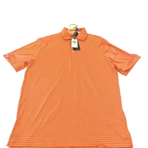 Ralph Lauren RLX Men's orange classic fit performance polo sz M - Picture 1 of 8